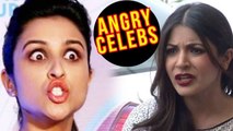 Watch famous Bollywood Celebs Getting ANGRY On Media