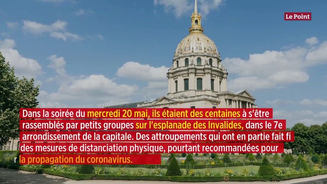 Déconfinement : à Paris, la police intervient sur l'esplanade des Invalides