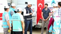 Belediye Başkanı Şanlıurfa'dan Niğde ve Aksaray'a işçiler için ramazan kolisi götürdü