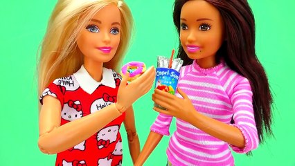 Download Video: 12 DIY Barbie Hacks - Mini food, School supplies and more Miniature Barbie Crafts