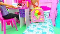 13 DIY Barbie Hacks School Supplies - Miniature Play Doh, Pencil case, Backpack, Markers
