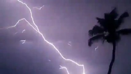 Cyclone Amphan Video Footage  | Lightning | Flood