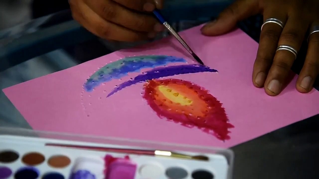 Diwali Decoration ideas ¦ How to Make Standing Paper Lamp at Home