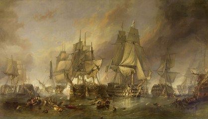 Trafalgar, la mayor batalla naval de la historia moderna