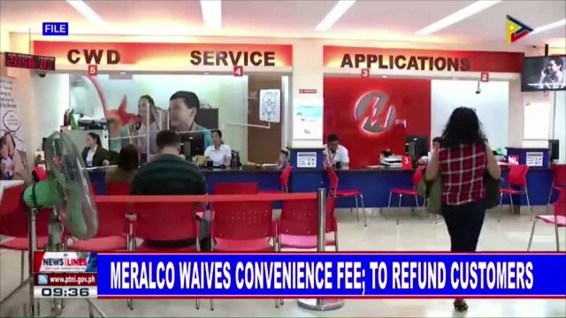 Meralco waives convenience fee; to refund customers