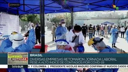 Brasil, el epicentro de COVID-19 en AL con más de 275 mil casos