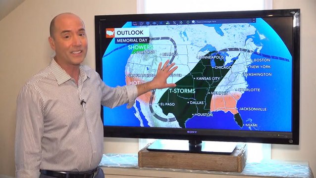 Bernie Rayno breaks down the Memorial Day forecast