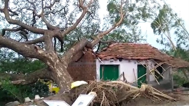 Cyclone Amphan leaves behind devastated India