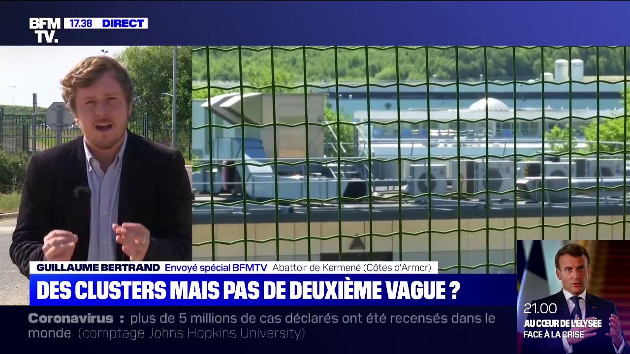Covid-19: 44 personnes supplémentaires ont été testées positives, portant le total à 115 cas dans un abattoir des Côtes d'Armor