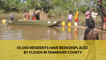 50,000 residents have been displaced by floods in Tanariver county