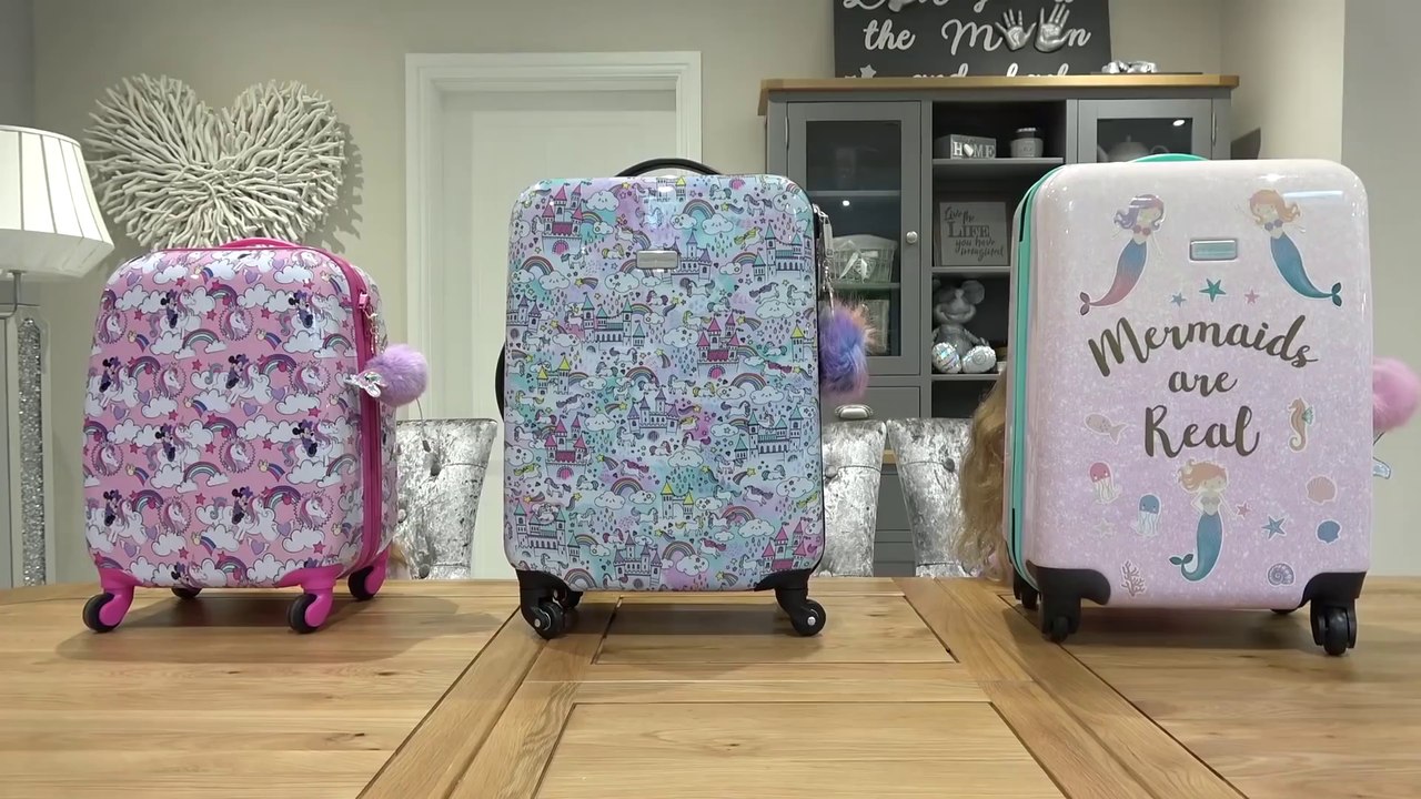 Sophia, Isabella e Alice - Mochila das Princesas com Unicórnio e Minnie Mouse