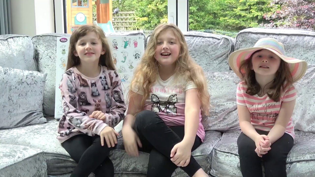 Sophia, Isabella e Alice a sua Coleção de Bonecas Disney Princesas Cinderella Rapunzel