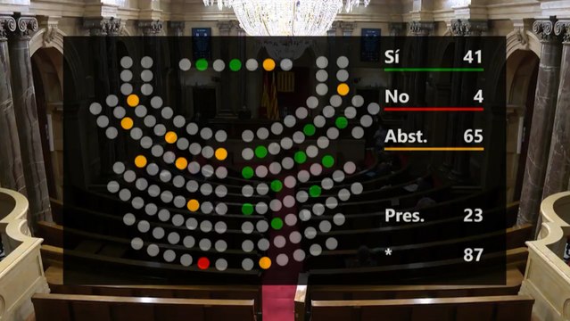 Parlament sube las pensiones de los expresidentes y exconsejeros