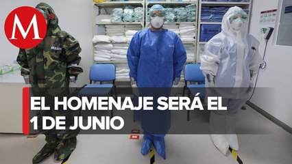 Se hará homenaje a médicos de Semar que atienden covid-19 el 1 de junio