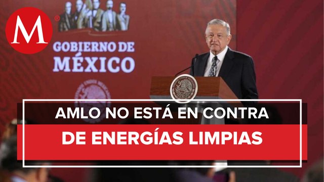 AMLO niega expropiación en acuerdo que frena entrada de centrales de energía limpia