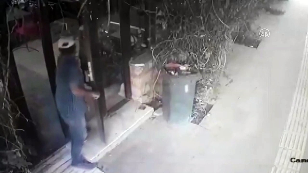 Mardin'de yardım kolilerini çalan şüpheliyi yürüyüş şekli ele verdi