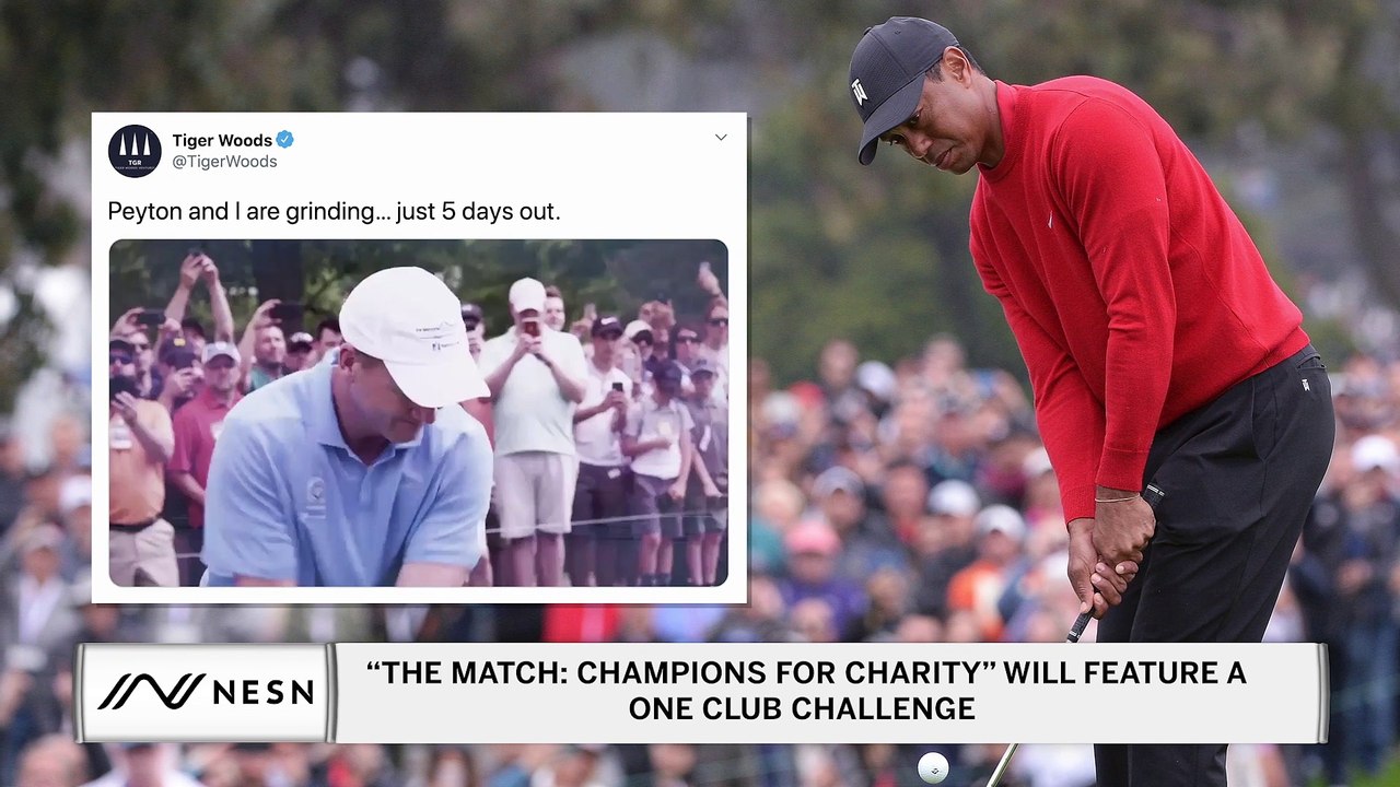 The Tiger Woods, Peyton Manning, Tom Brady, Phil Mickelson Golf Match at Medalist Golf Club on Sunday Will Feature A One Club Challenge