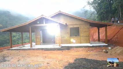 Casa de Madeira Pre Fabricada #04