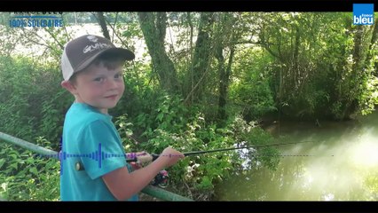 La leçon de pêche à la truite de Basile, 7 ans