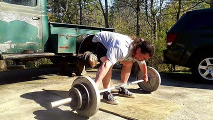Snatch Grip Sweeping Bent Rows 2x2,3x223.5lb