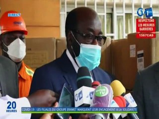 RTG / Covid 19 - Les filiales du Groupe Eramet marquent leur engagement à la solidarité