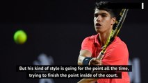 Alcaraz more like Federer not Nadal - Ferrero