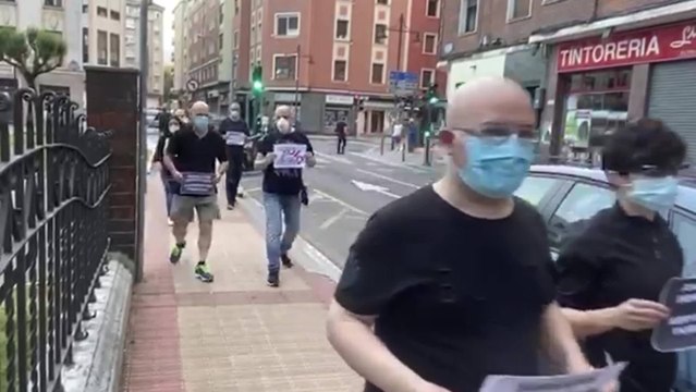 Hosteleros de Barakaldo (Bizkaia) denuncian la situación del sector