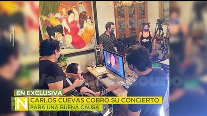 ¡Carlos Cuevas cuenta por qué decidió cobrar por el concierto virtual que ofreció! | Ventaneando