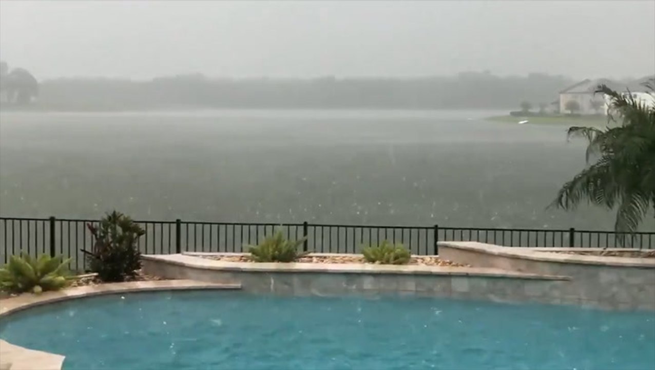 Not a good pool day!