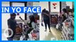 7-Eleven Staff Sprays Customer in Face With Hand Sanitizer