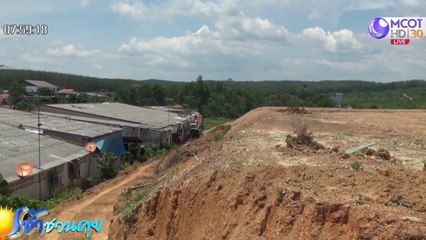 เรื่องนี้มีคำถาม : ชาวบ้านร้องนายทุนถมที่ดินสูงกว่าหลังคาทำน้ำท่วมเข้าบ้าน