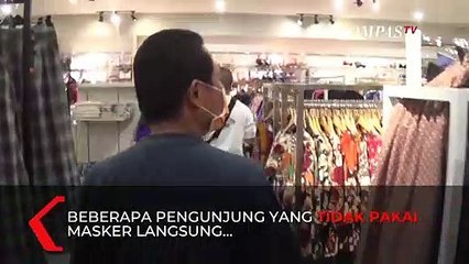 Bupati Usir Pengunjung Yang Tidak Pakai Masker