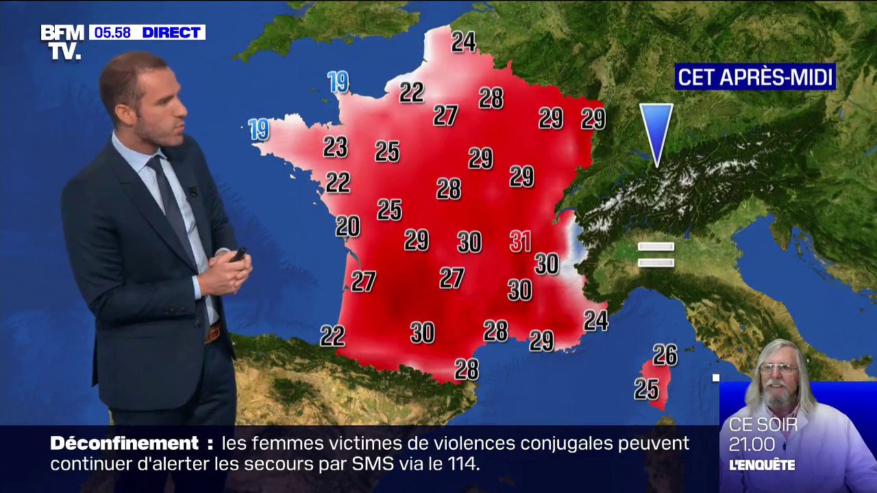 La chaleur et le beau temps sont au rendez-vous ce vendredi, mais pas forcément tout le week-end