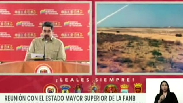 Maduro ordena pruebas de misiles en aguas de Venezuela a la espera de buques de Irán