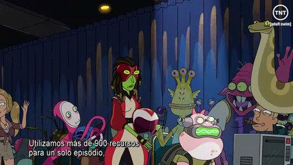 Rick y Morty - Detrás de las cámaras - Retos de la animación