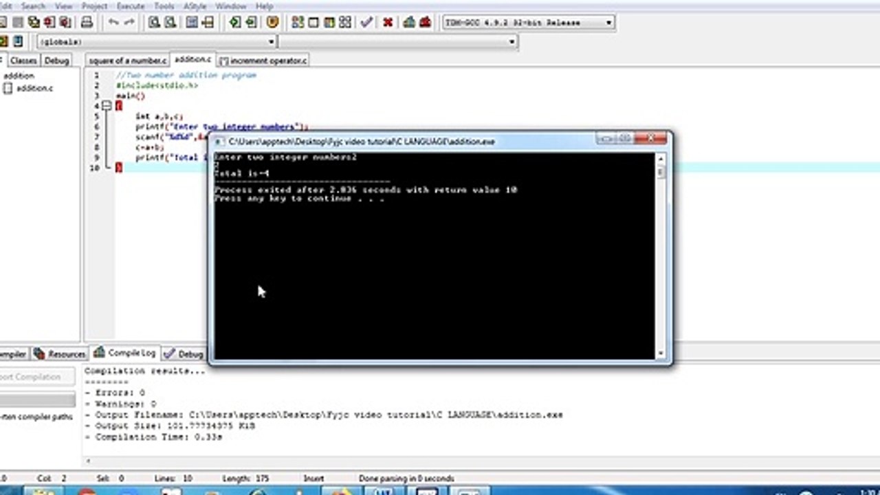 INTRODUCTION C LANGUAGE