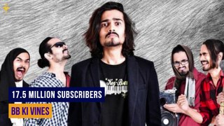 Top 10 Indian Youtubers | who is no 1 youtuber in india | Carryminati | Bhuvam bam