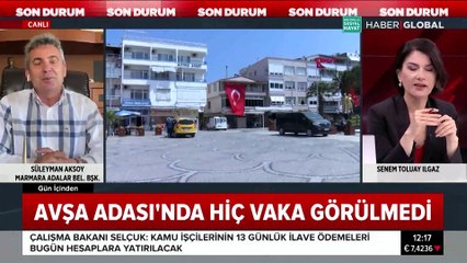 Her yaz yüz binlerce kişiyi ağırlayan Avşa Adası'nda koronavirüs vakası görülmedi