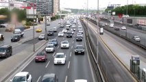 İstanbul'da trafik yoğunluğu arttı