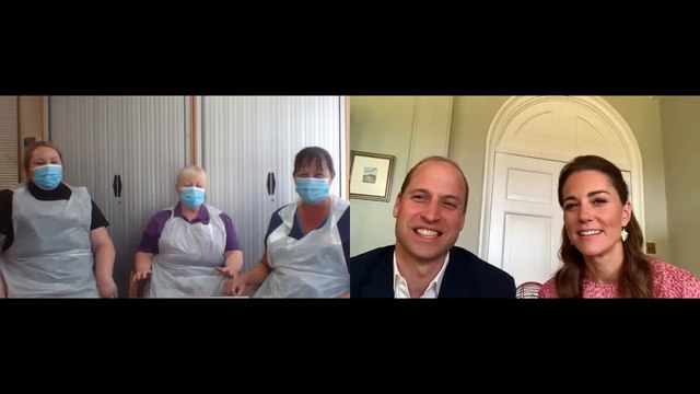 Kate Middleton y el príncipe Guillermo se apuntan al bingo virtual