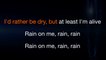 KARAOKE LADY GAGA feat ARIANA GRANDE - Rain on me