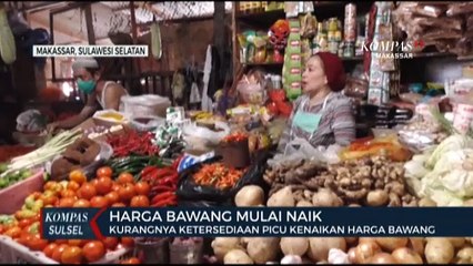 Jelang Lebaran Harga Bawang Tembus Rp.60.000 Perkilogram