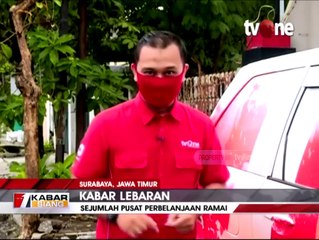 Sejumlah Pusat Perbelanjaan di Surabaya Ramai Pengunjung