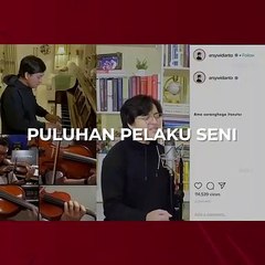 Meriahnya Konser Solidaritas Bersama Jaga Indonesia, Jokowi Pun Mengapresiasi