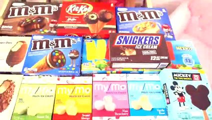 Diana prueba diferentes helados