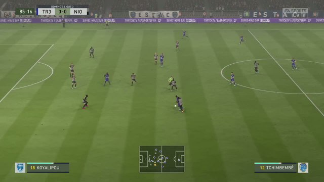 FIFA 20 : notre simulation de ESTAC Troyes - Chamois Niortais (L2 - 38e journée)
