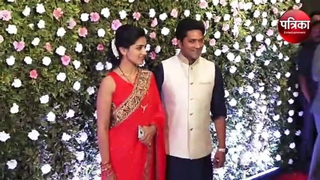 दबंग खान Salman Khan ने स्वैग से मारी एंट्री वेडिंग रिसेप्शन में - Patrika Bollywood