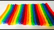 Rainbow Candy Licorice Color Game and Counting Unwrapping