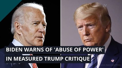 Biden warns of 'abuse of power' in measured Trump critique, and other top stories from May 22, 2020.