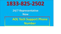 AOL Technical Support Number(-_^) 1833!!825!!2502 The way to get assist